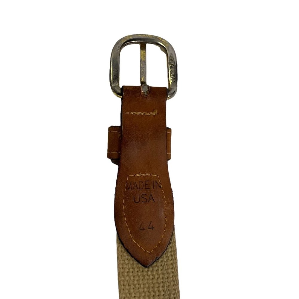 Zep Pro Leather Fishing Mahi & Yacht Embroidered Mens 44 Belt USA Made - Picture 5 of 8